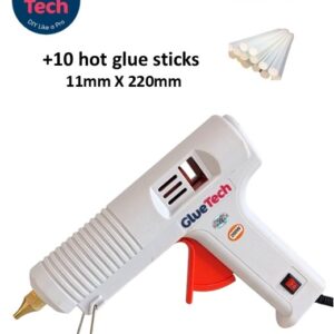 200W Professional Hot Glue Gun (With 10 Sticks)