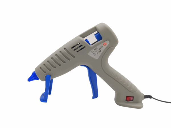 100W Professional hot glue gun KIT gray (With 12 Sticks and kit Bag) - Image 6