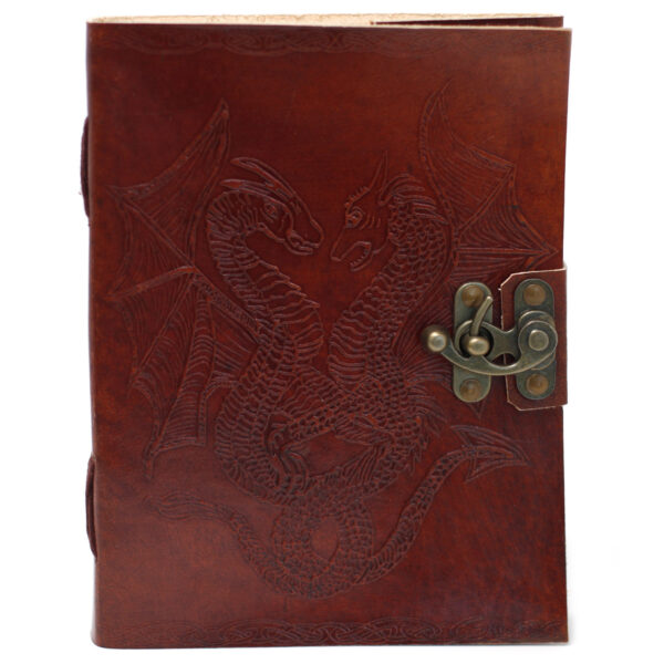 Leather Dragon Notebook (6x8") - Image 4