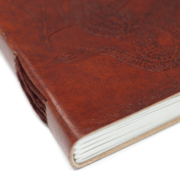 Leather Dragon Notebook (6x8") - Image 5
