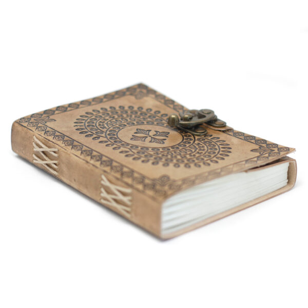 Leather Blue Mandala Notebook (7x5") - Image 7