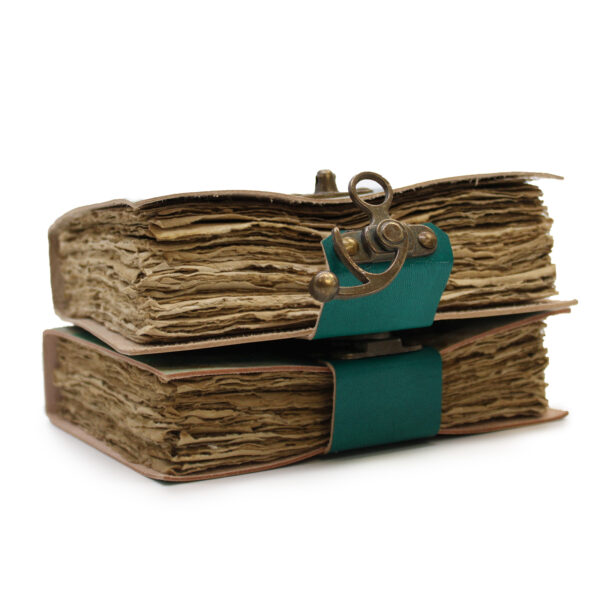 Leather "Bee Kind" Deckle-edge Notebook (7x5") - Image 5