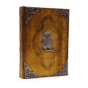 Heafty Coffee Tan Book - Zinc Owl Decor