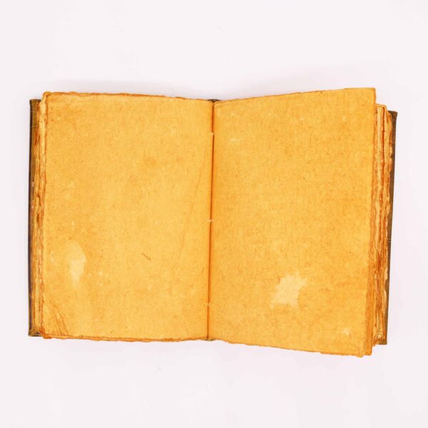 Heafty Coffee Tan Book - Zinc Owl Decor - 200 Deckle Edges Pages - 26x18cm - Image 3