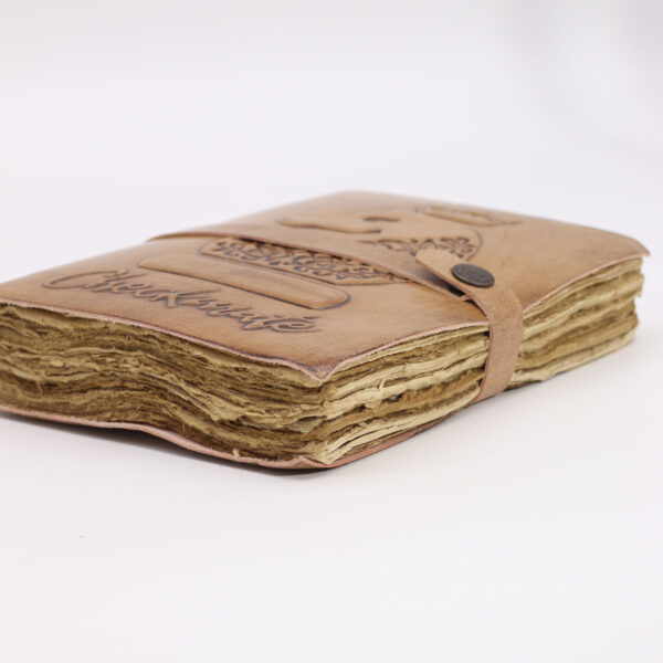 Checkmate Book - Light Tan - 200 pages decle-edged - 20x15cm - Image 3