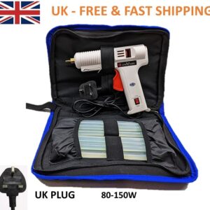 80w-150w Hot Glue Gun  two temperature switch Professional Kit (With 12 Sticks and Bag)