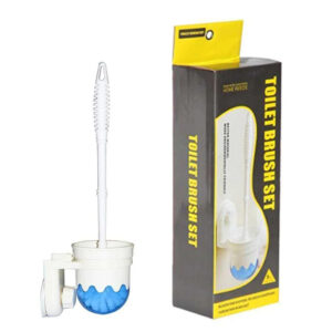 Toilet Brush Set – Compact Hygienic Bathroom Cleaner