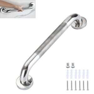 Stainless Steel Shower Safety Handle – 50cm Anti-Slip Grab Bar