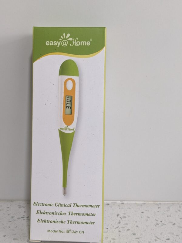 LOT 104 – 4x Easy@Home Digital Thermometers – Oral, Rectal or Underarm Use - Image 4