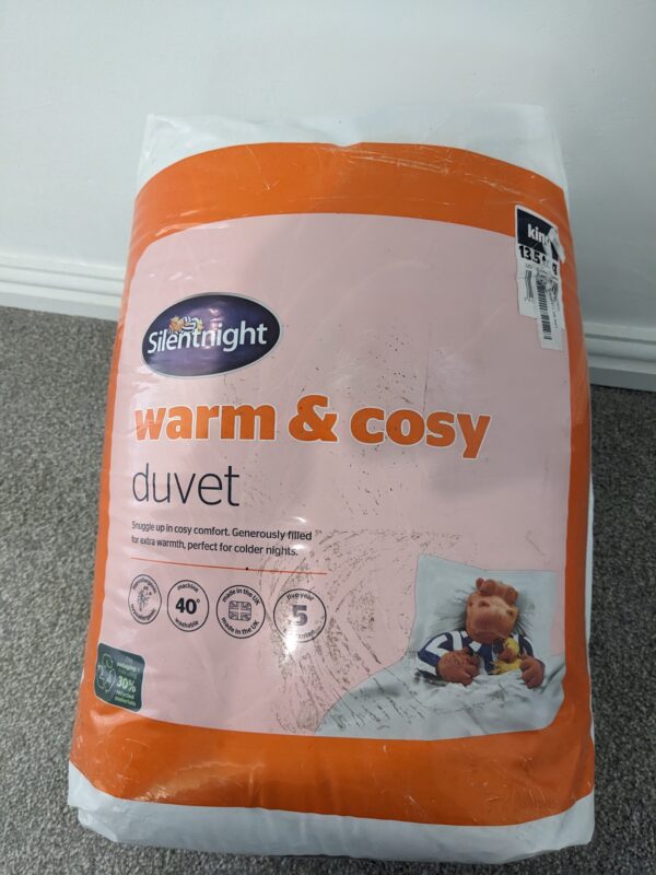 Silentnight Warm & Cosy 13.5 Tog King Size Duvet – RRP £30 | LOT 2 - Image 3