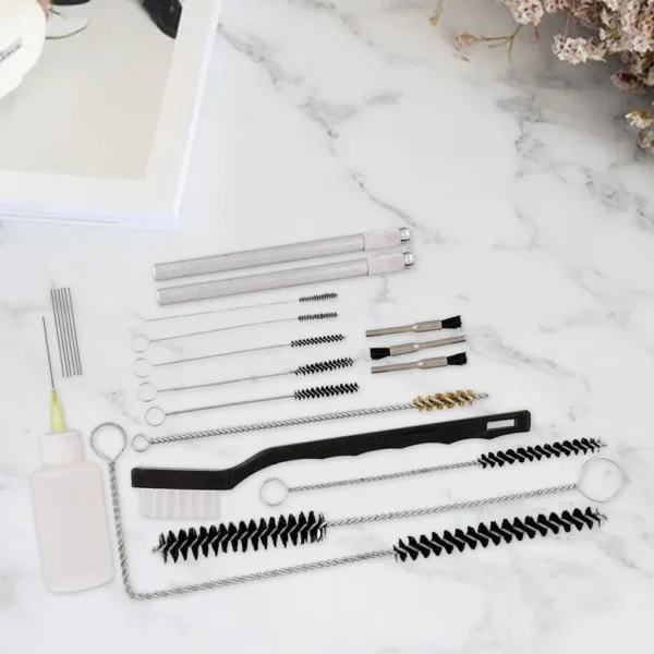 23-Piece Professional Spray Gun Cleaning Brush Kit - Image 4