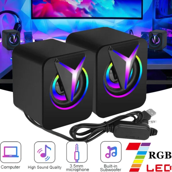 Wired Speakers PC HIFI Speaker