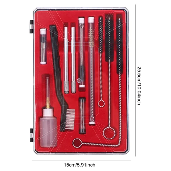 23-Piece Professional Spray Gun Cleaning Brush Kit - Image 6