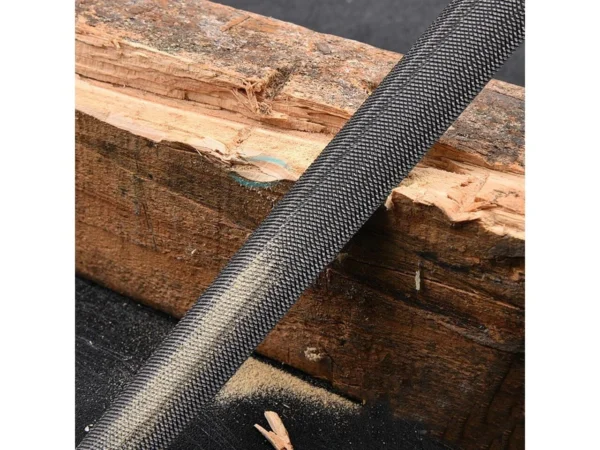 Kalim 8 Inch Half-Round Hand File with High Carbon Hardened Steel, Ergonomic Grip - Image 6